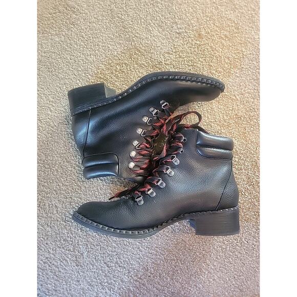 Gentle Souls by Kenneth Cole Women's Brooklyn 2.1 Combat Boots Black 11M NEW - Picture 3 of 9